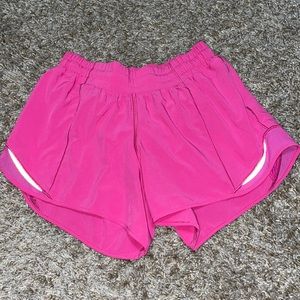 Lululemon sonic pink hotty hots!